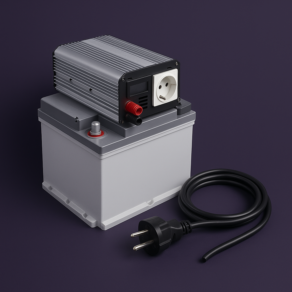 Інвертори, АКБ